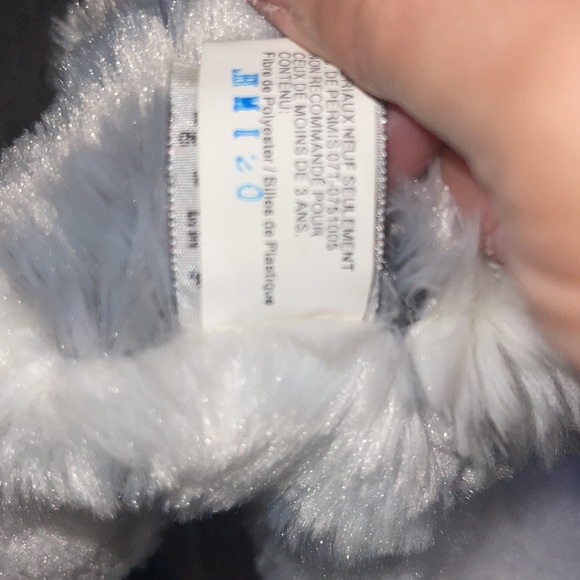 WEBKINZ Ganz HUSKY RETIRED HM120 w/hang & but Tag No Code plush stuffed animal - Picture 10 of 13